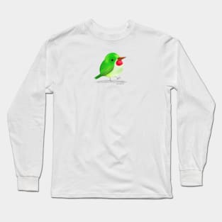 Jamaican Tody Bird Long Sleeve T-Shirt